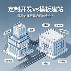 兰考建站-定制开发vs模板建站：哪种方案更适合你的企业？