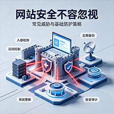 鼓楼建站-网站安全不容忽视：常见威胁与基础防护策略