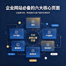 开封建站-企业网站必备的六大核心页面