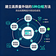 开封建站-建立高质量外链的5种白帽方法